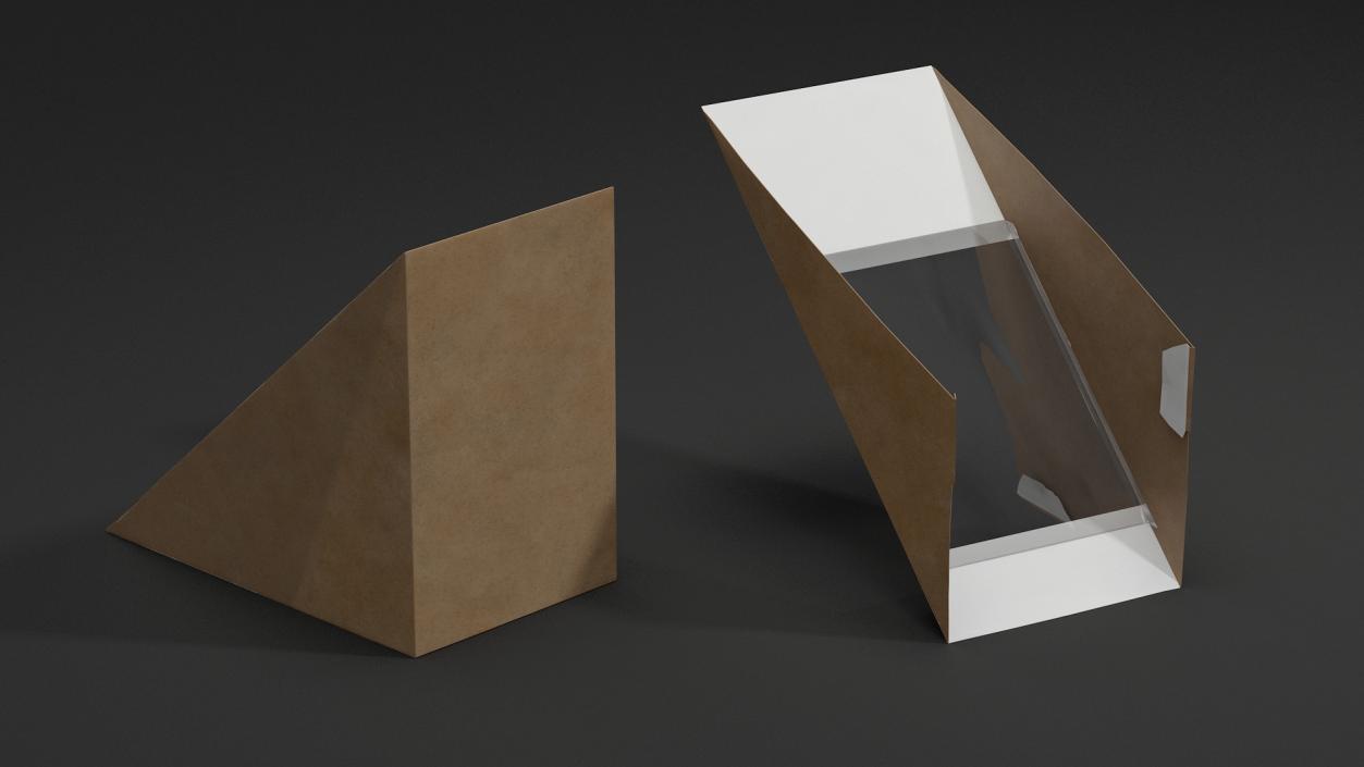 3D model Paperboard Medium Sandwich Box