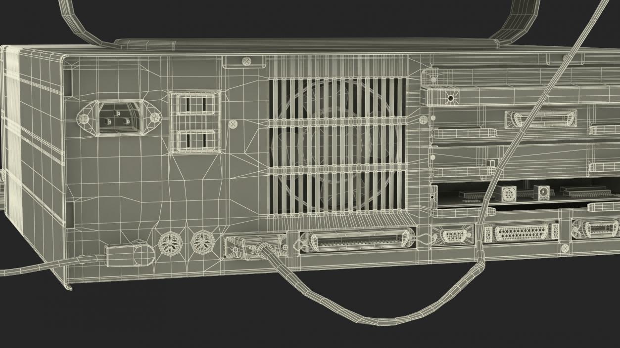 Personal Computer with Retro CRT Monitor 2 3D