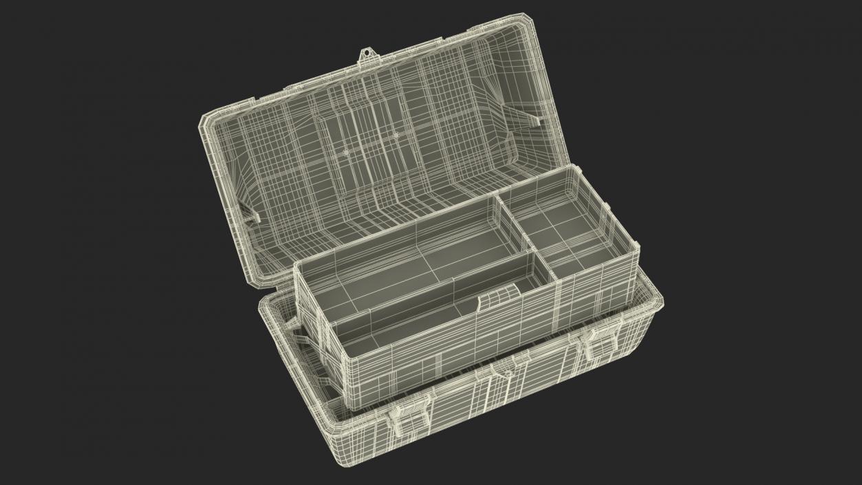 3D Paramedic Box Open model