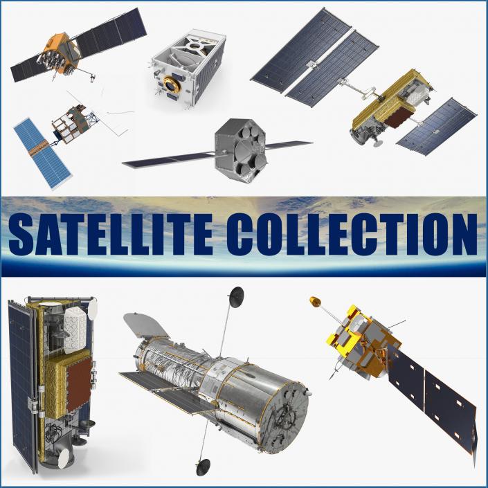 Satellite Collection 3 3D