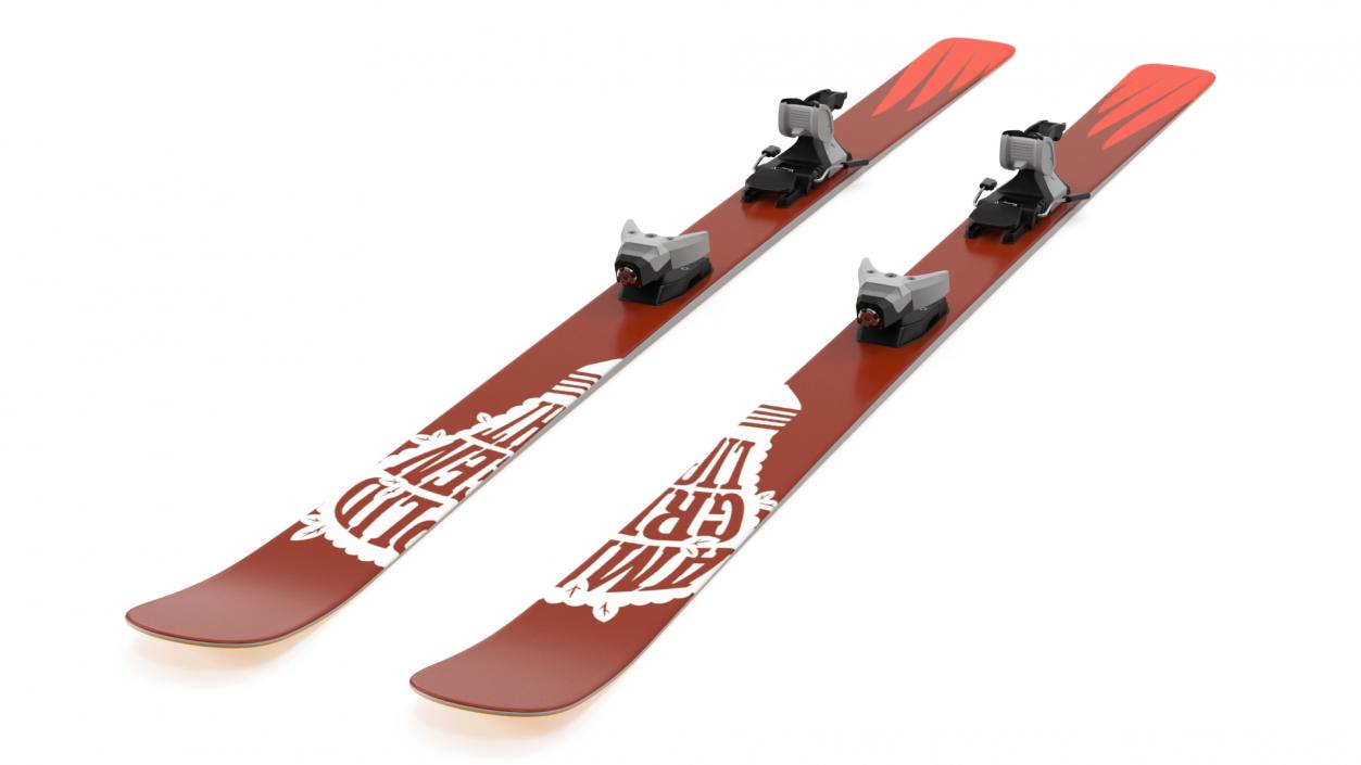 3D Snow Skis 7