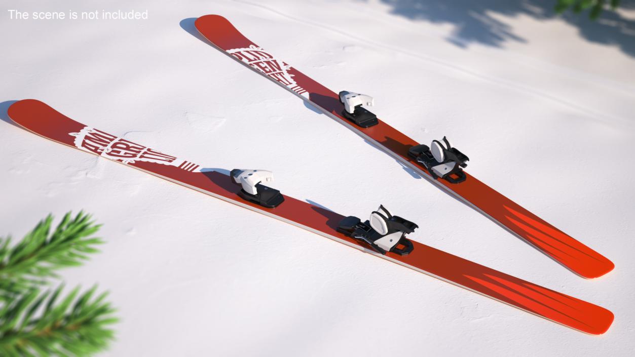 3D Snow Skis 7