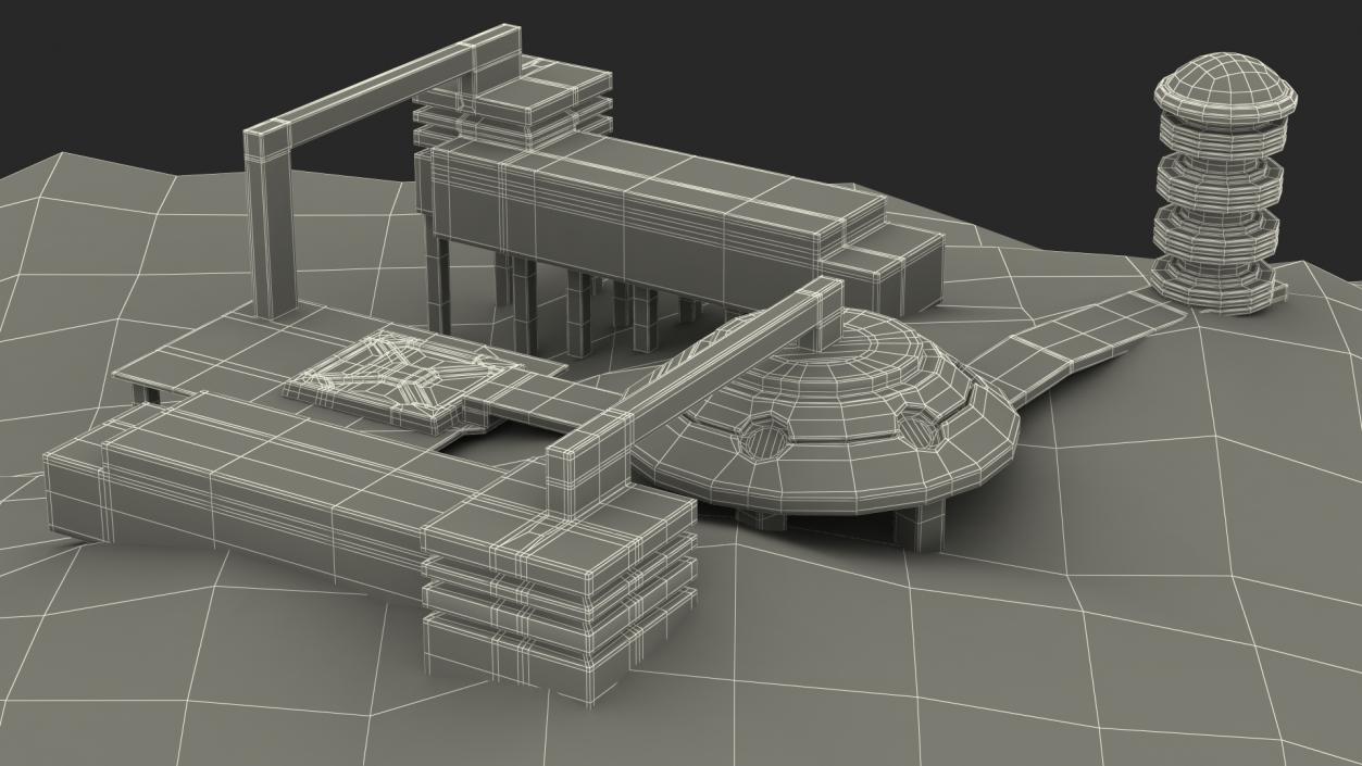 3D model Sci-Fi Hologram