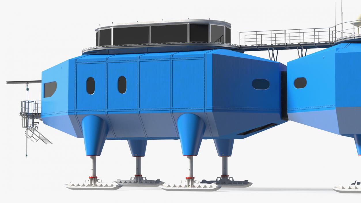 3D Halley VI Research Antarctic Station