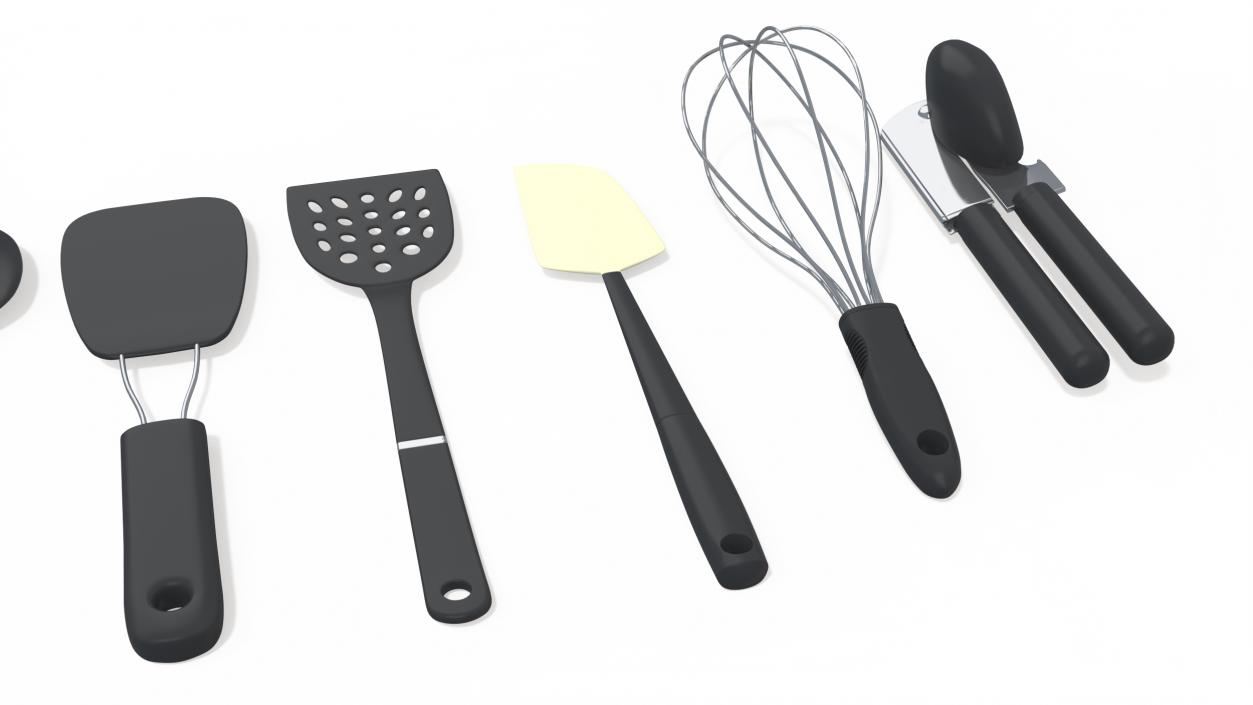 3D model 14 Pcs Cooking Kitchen Utensils Set