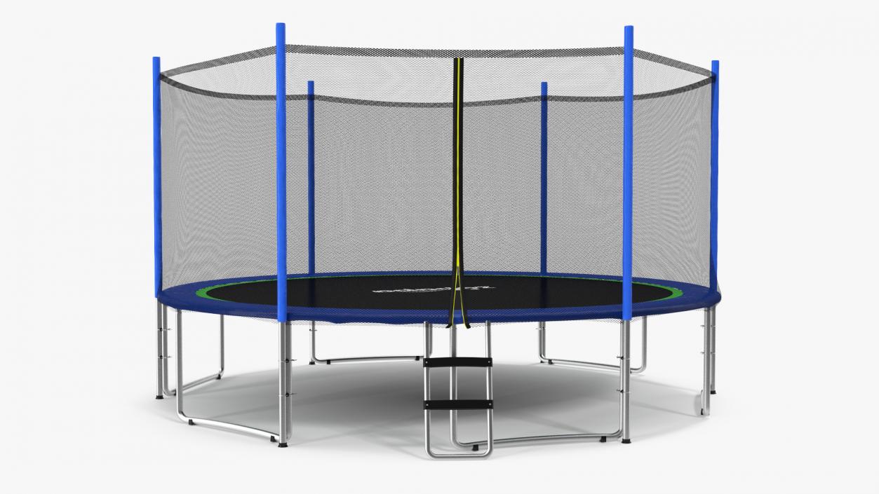 3D Zupapa 15ft Round Trampoline model