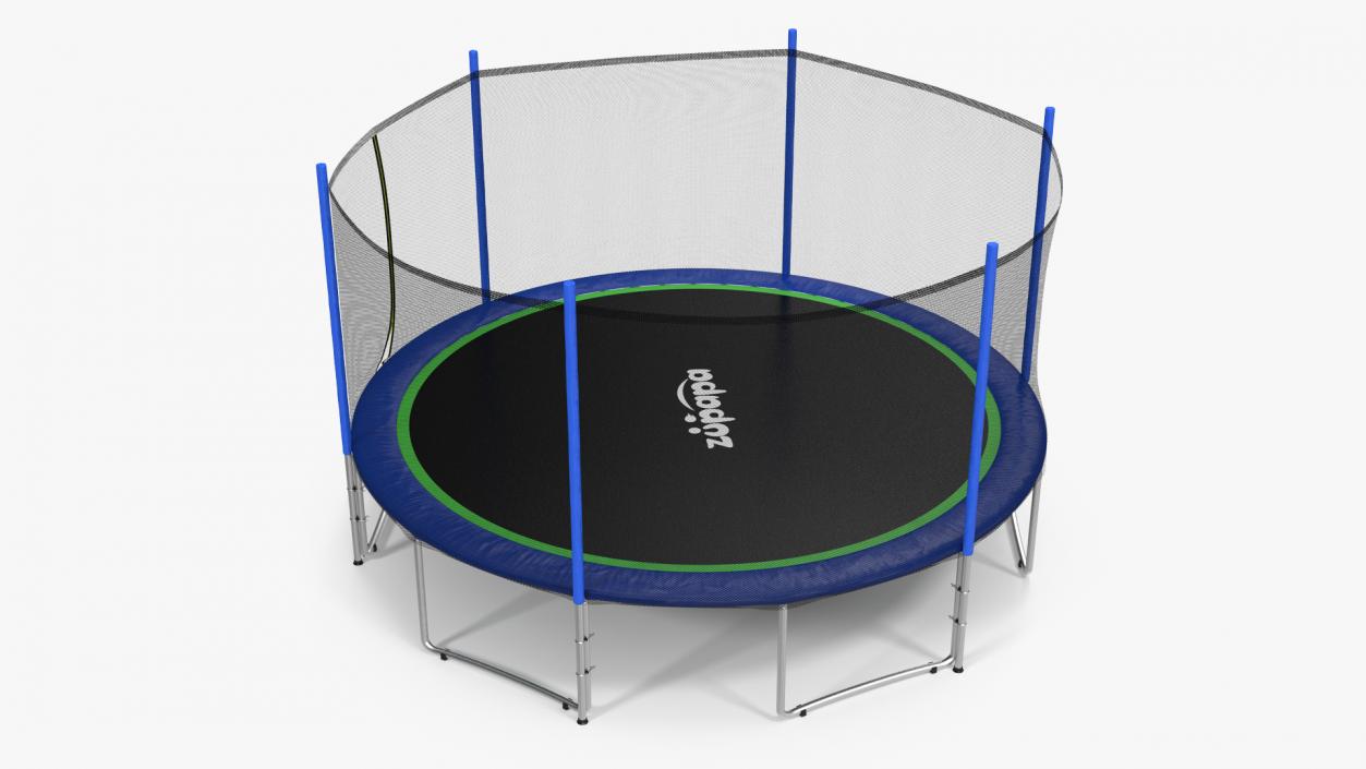 3D Zupapa 15ft Round Trampoline model