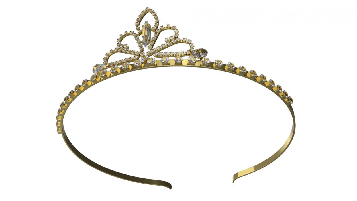 3D Wedding Tiara model