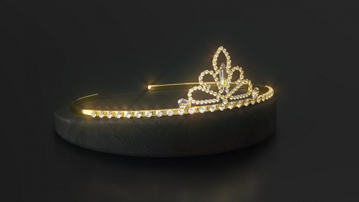 3D Wedding Tiara model