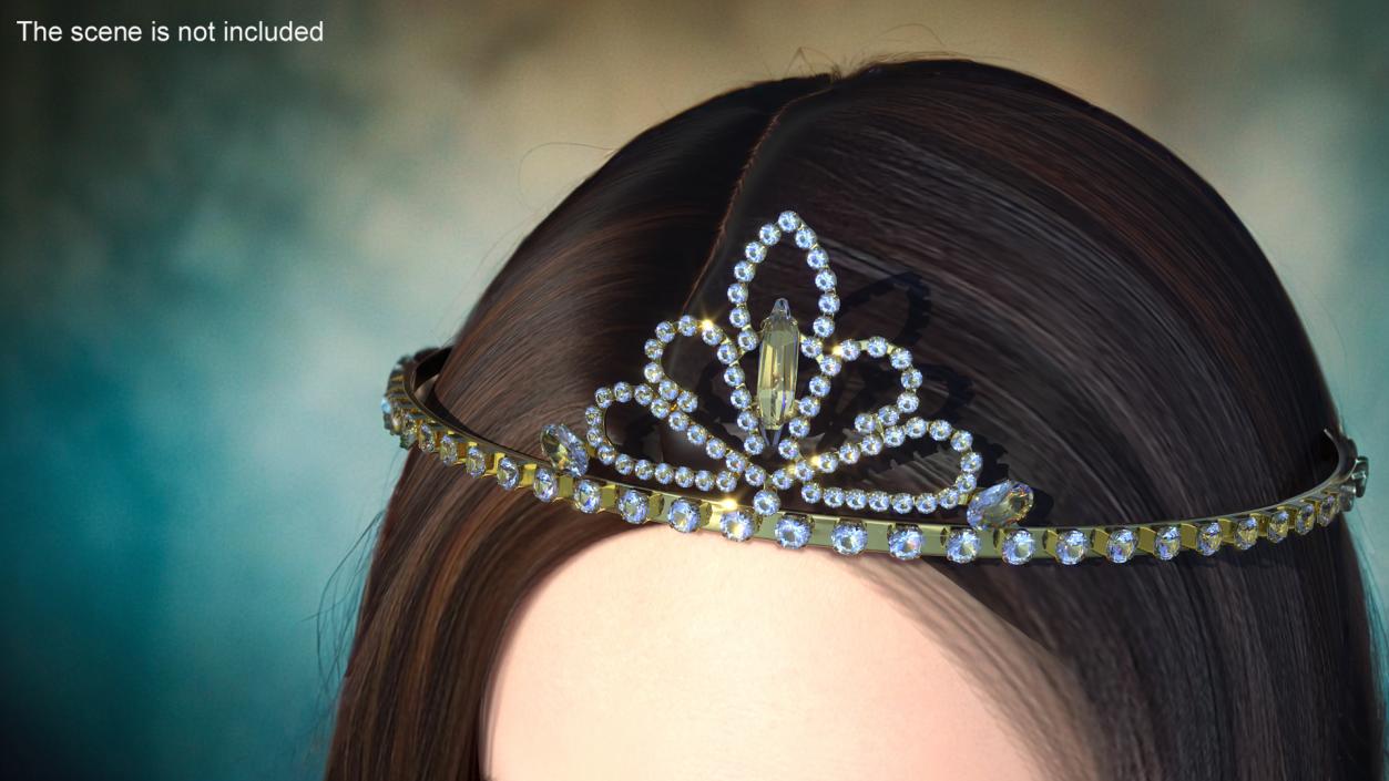 3D Wedding Tiara model