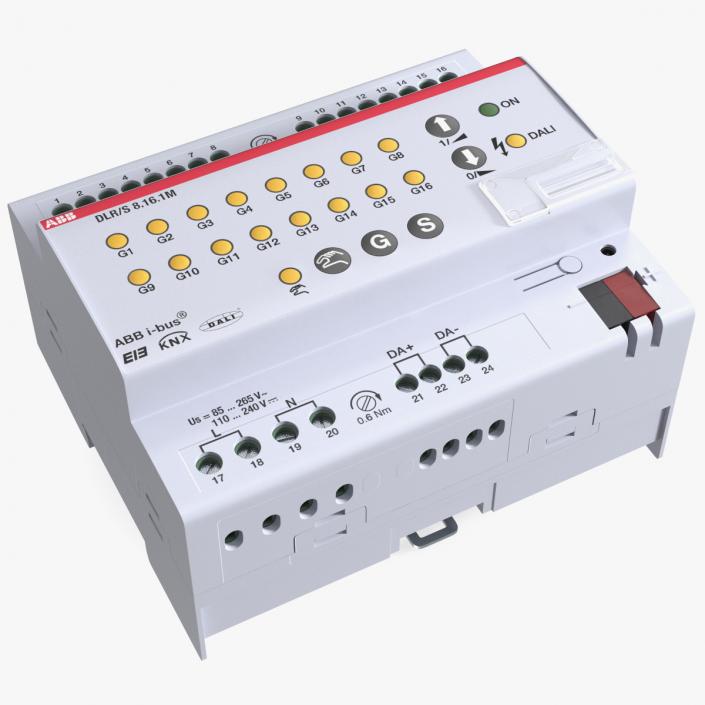 KNX Controller DLRS 8 16 1M 3D