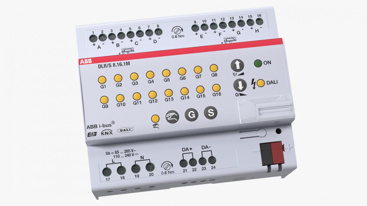 KNX Controller DLRS 8 16 1M 3D