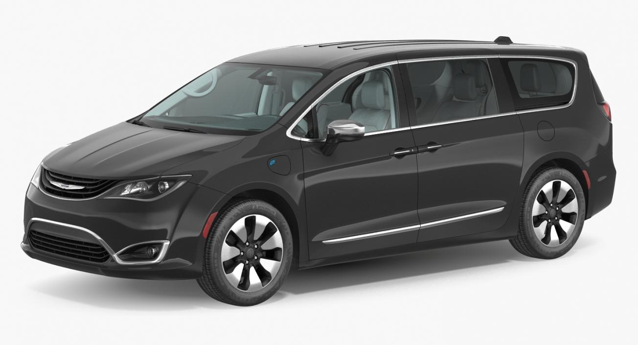 Chrysler Pacifica Rigged 3D model