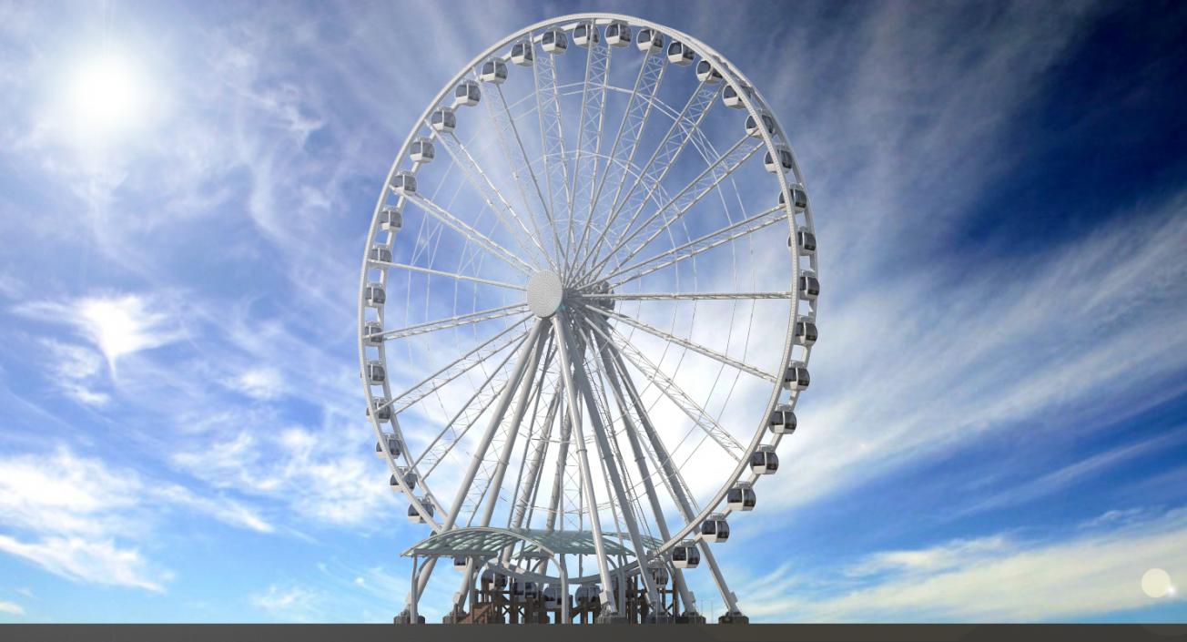 Ferris Wheels 3D Models Collection 3D model