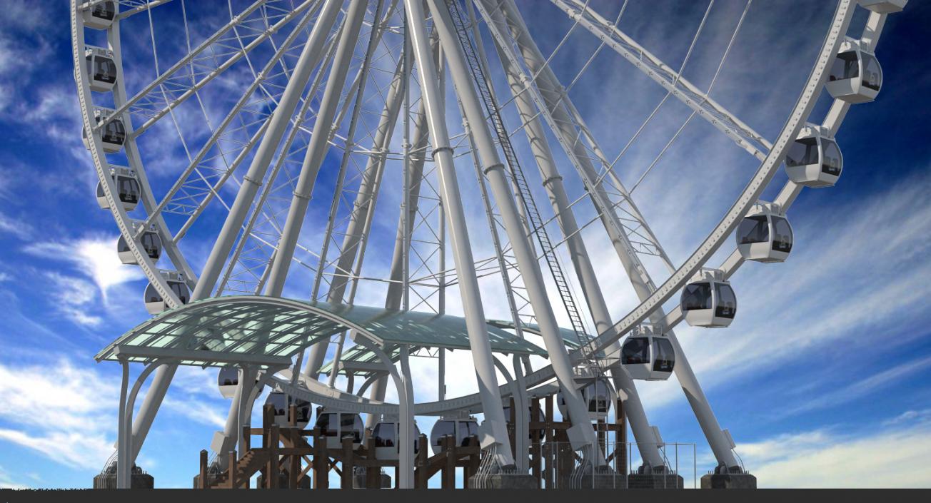 Ferris Wheels 3D Models Collection 3D model