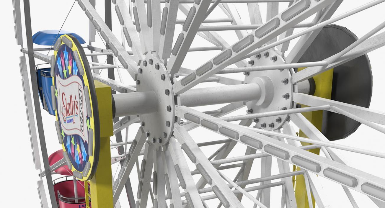 Ferris Wheels 3D Models Collection 3D model