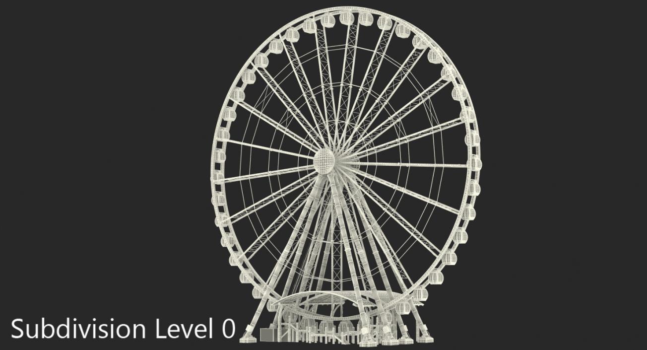 Ferris Wheels 3D Models Collection 3D model