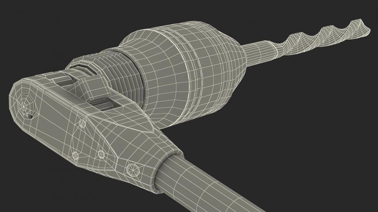 Hand Brace Drill Generic 3D model