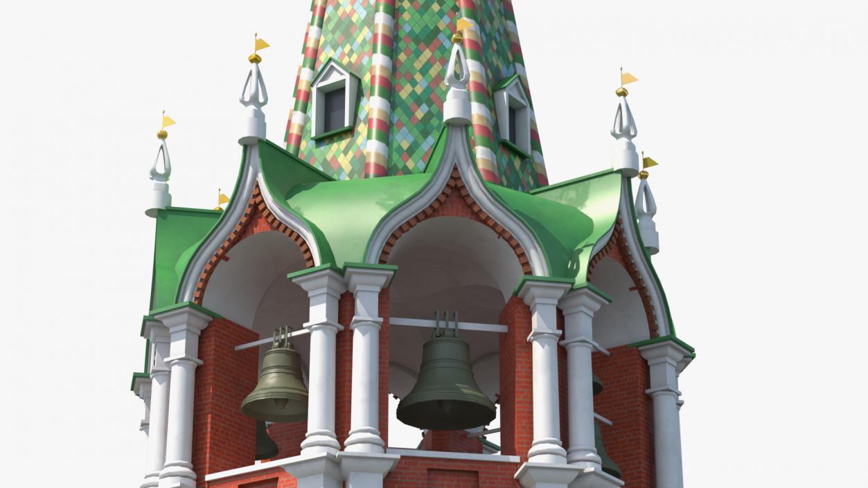 3D Kremlin Clock model