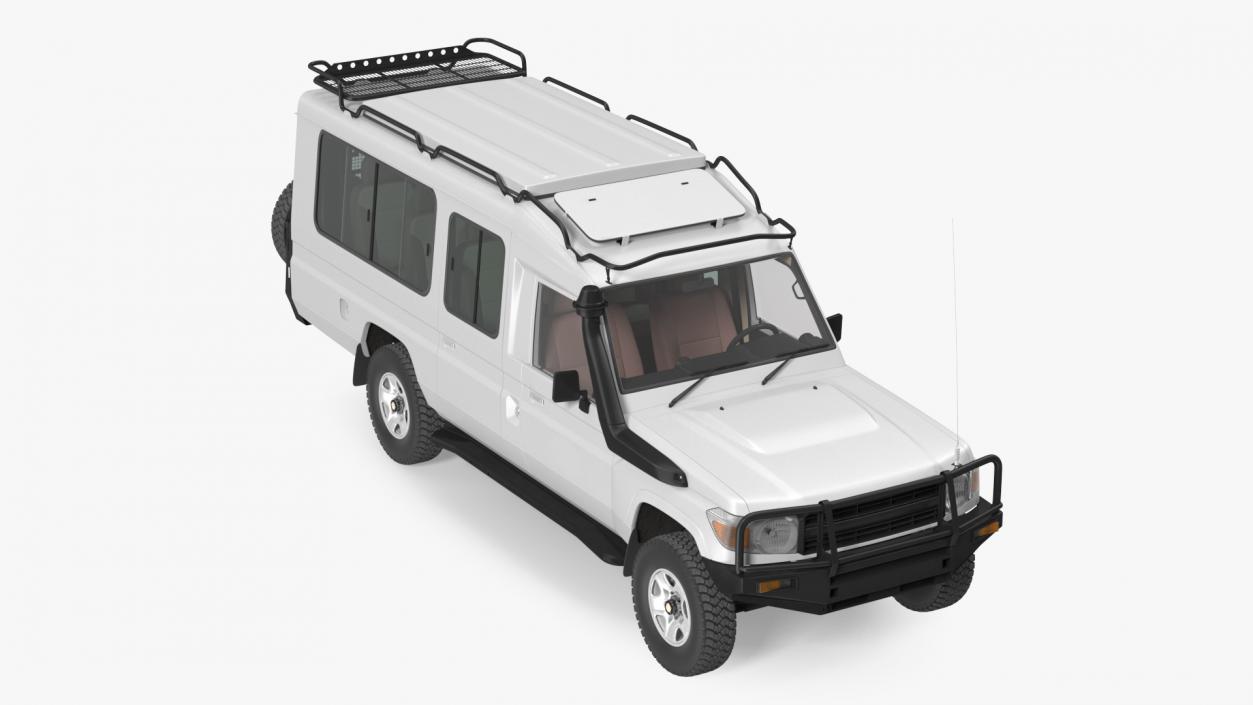 3D Safari Vehicle 4x4 model