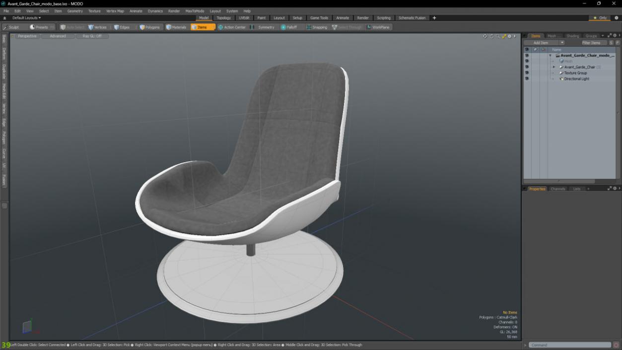 Avant Garde Chair 3D