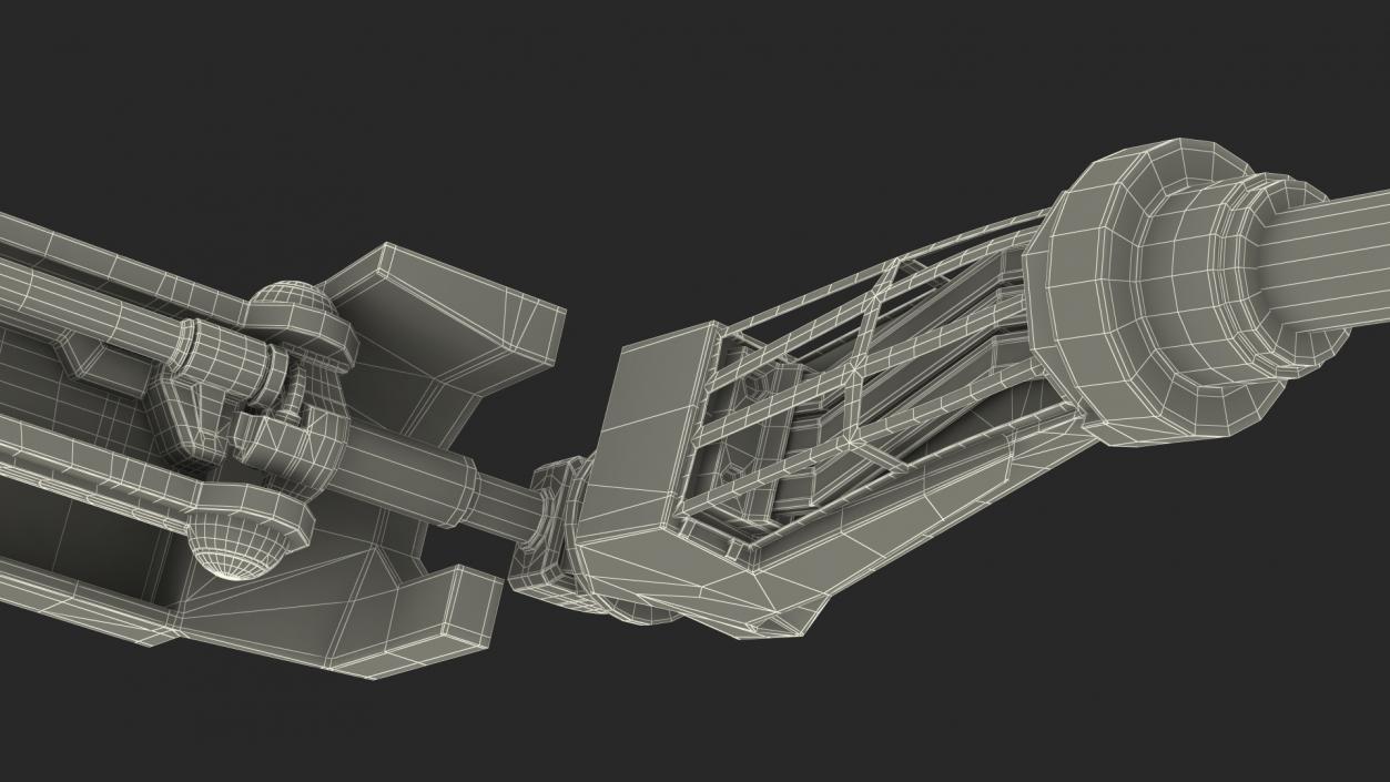 Sci-Fi Manipulator Arm 3D