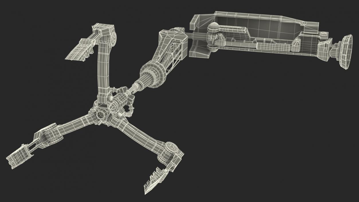 Sci-Fi Manipulator Arm 3D