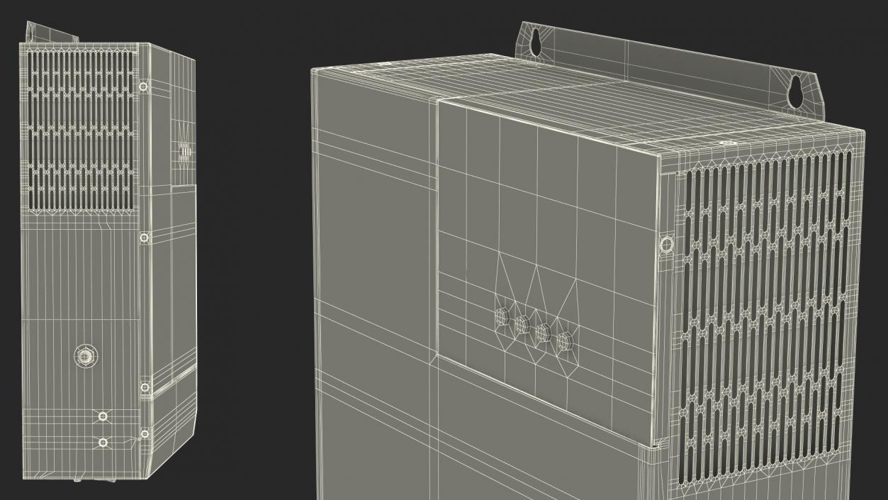 3D PowMr Solar Inverter Charger model