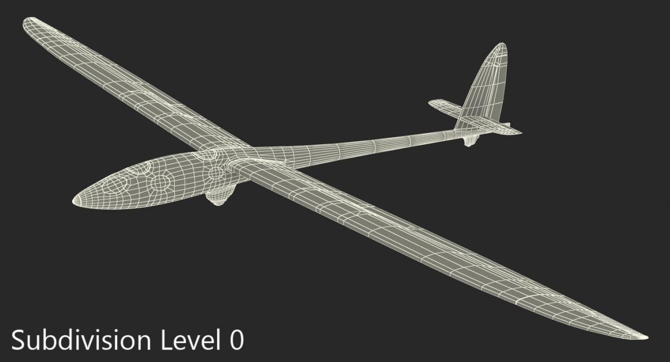 3D Airbus Perlan Mission II Glider