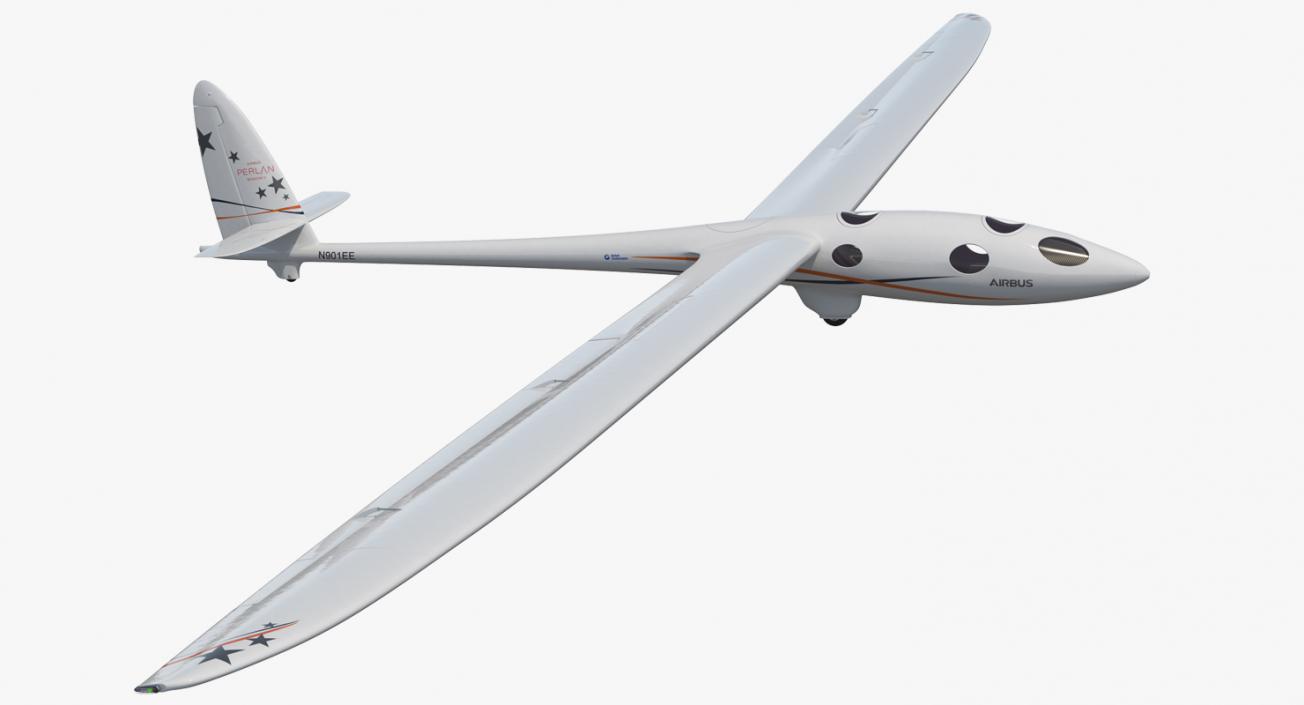 3D Airbus Perlan Mission II Glider