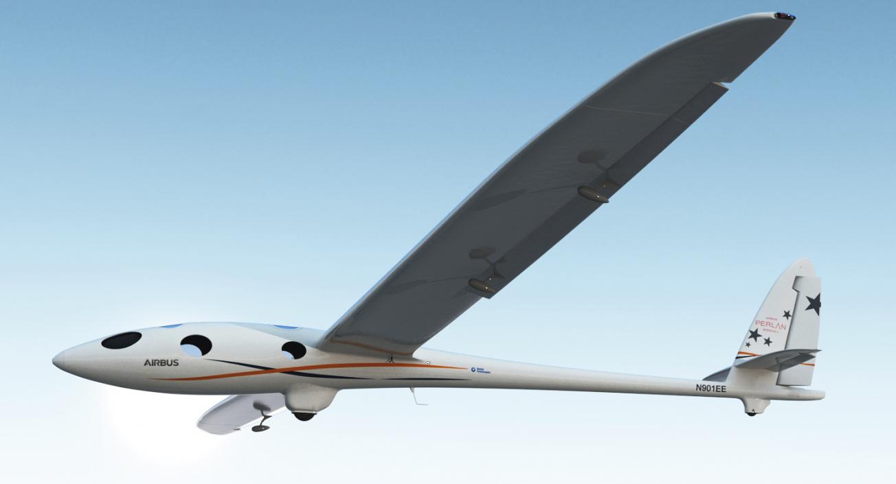 3D Airbus Perlan Mission II Glider