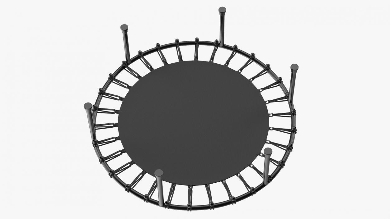 3D Fitness Trampoline model