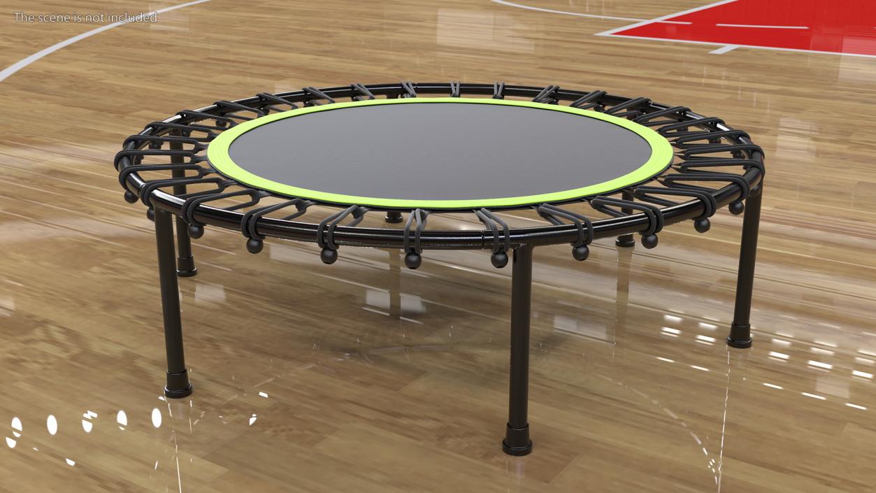 3D Fitness Trampoline model