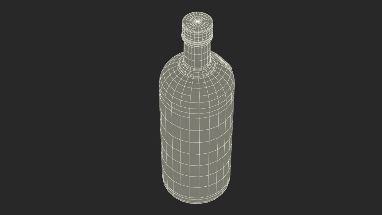 3D model Absolut Vodka Original 1L