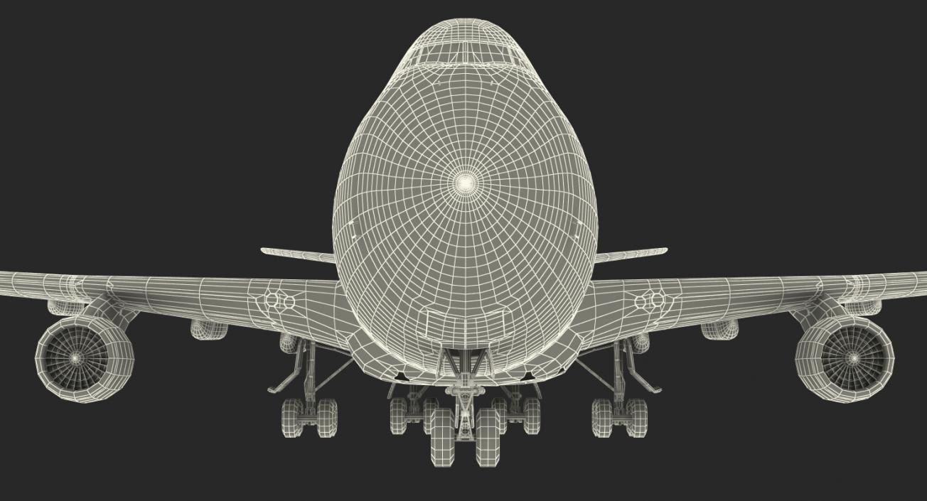 Boeing 747-400ER Generic 3D model