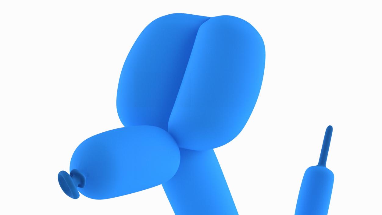 3D Balloon Animal Dog model