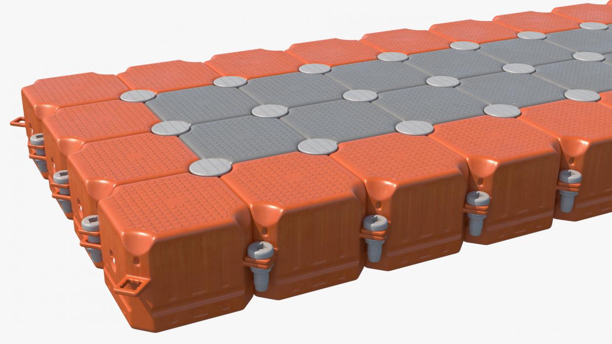 3D model Modular Floating Pontoon Cubes