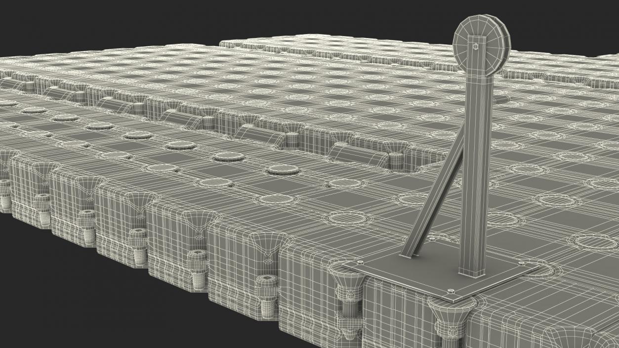 3D model Modular Floating Pontoon Cubes