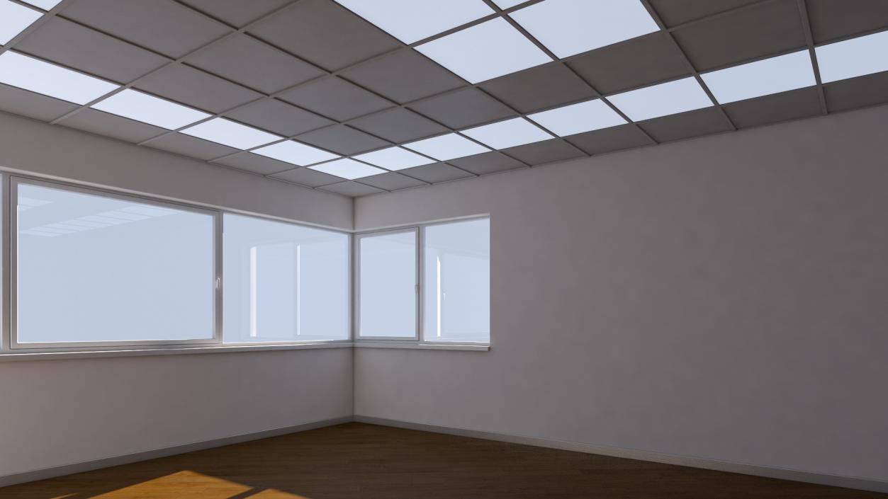 3D Training Seminar Room Empty White model