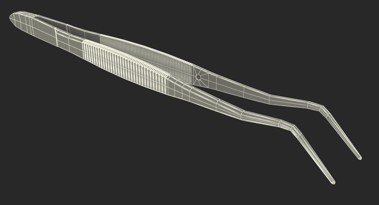 3D Basic Dental Instruments Set model