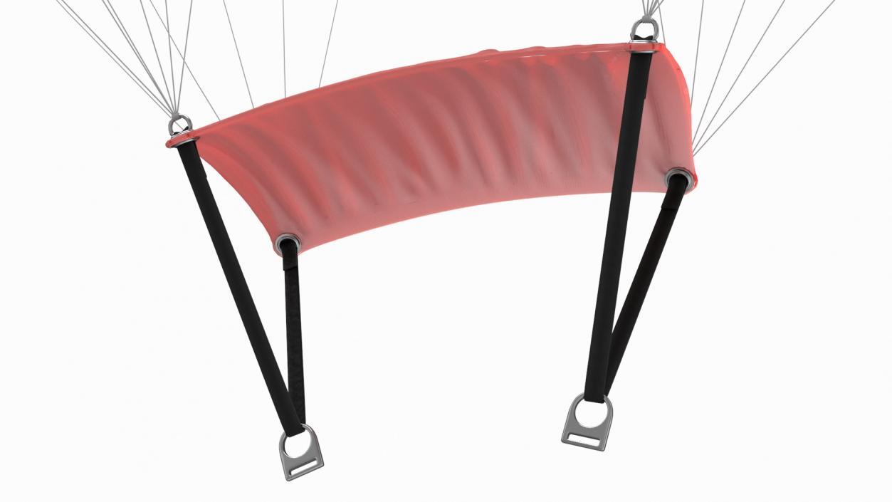 3D model Parafoil Parachute 2