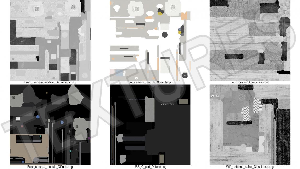 12 9 iPad Pro Fully Disassembled 3D