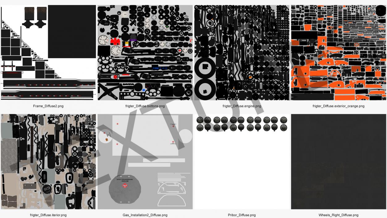 Freightliner Truck With Gas Tank 3D