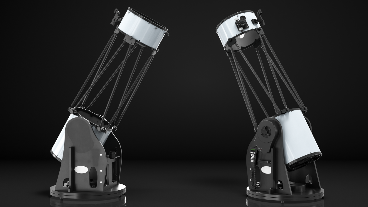 3D model Truss Tube Dobsonian Telescope