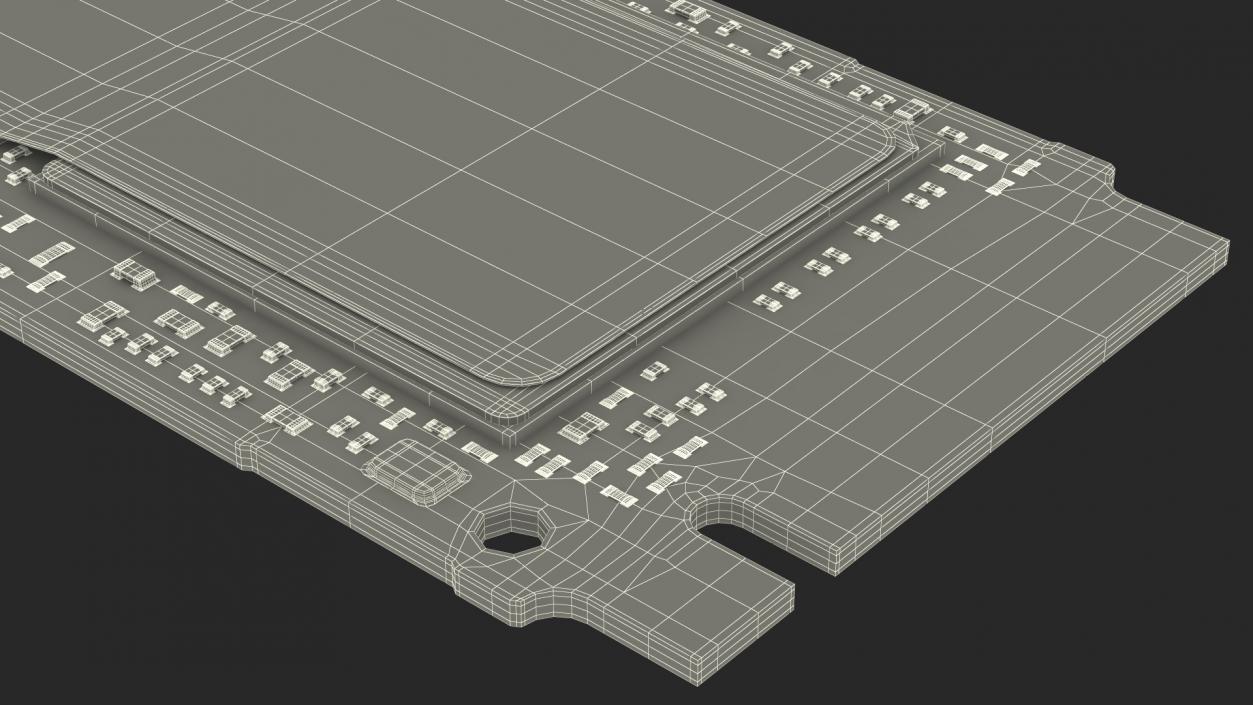 3D M2 NVMe SSD Blue 2 TB