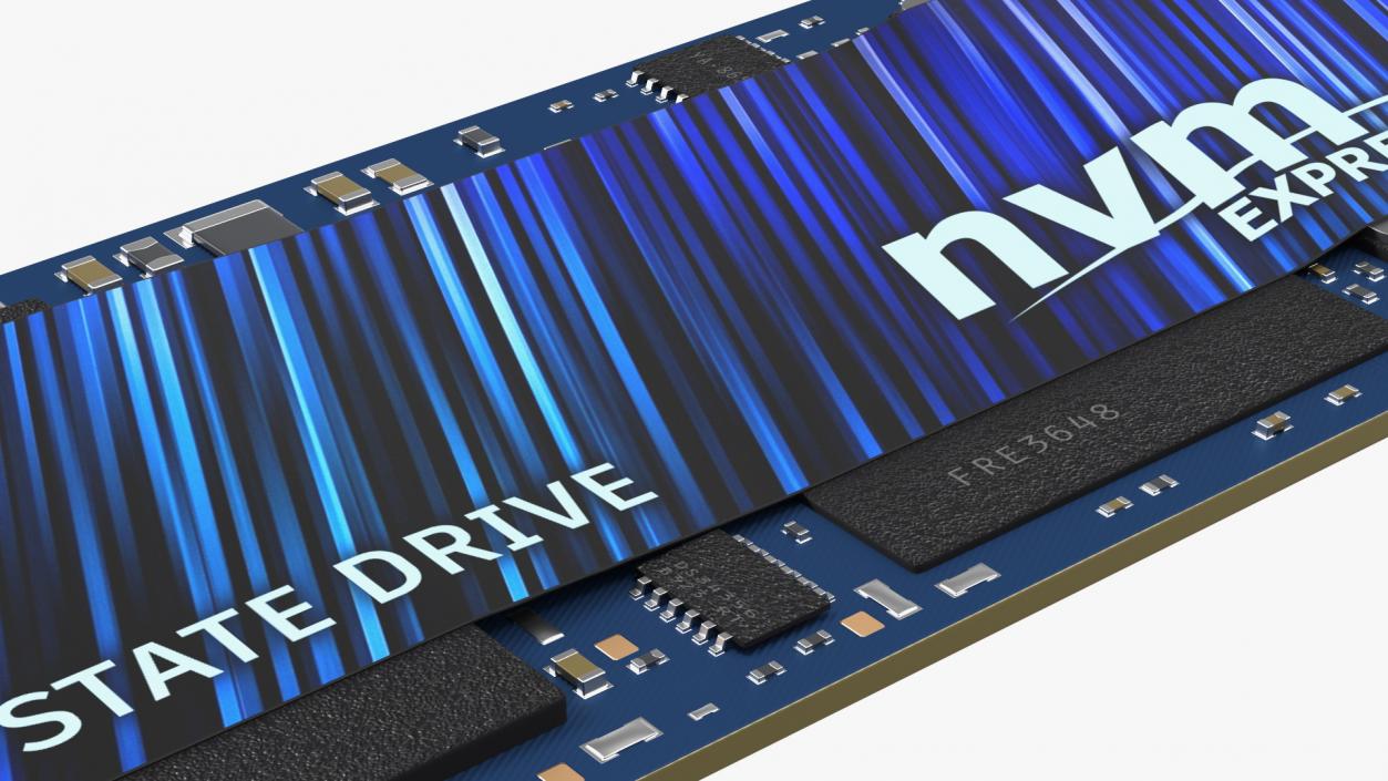 3D M2 NVMe SSD Blue 2 TB