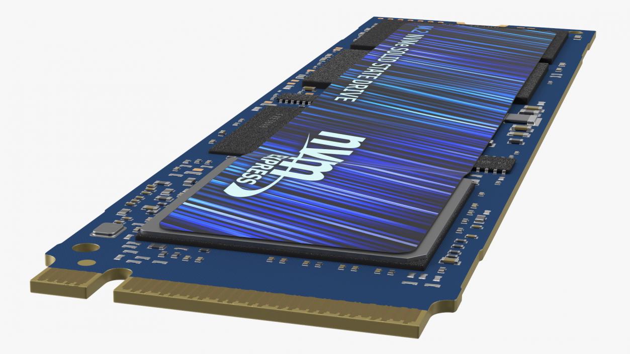 3D M2 NVMe SSD Blue 2 TB