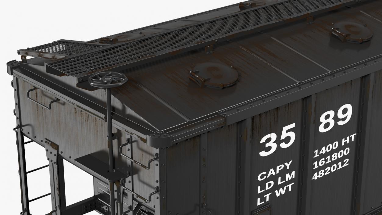 Two Bay Covered Hopper 3D