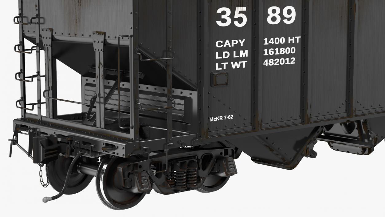 Two Bay Covered Hopper 3D