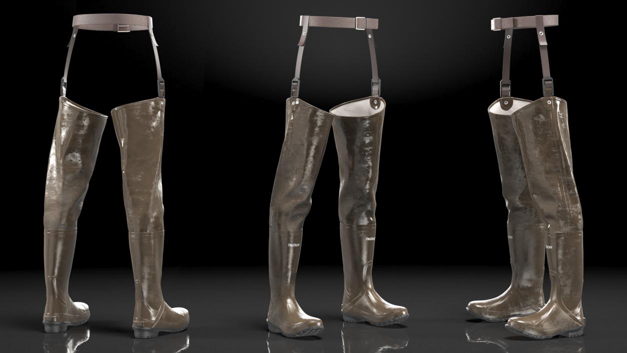 3D model Frogg Toggs Hip Boot